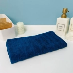 Полотенце махровое 30*50см «FLUFFY» цвет полуночный пион 06-144, плотность 500гр/м2