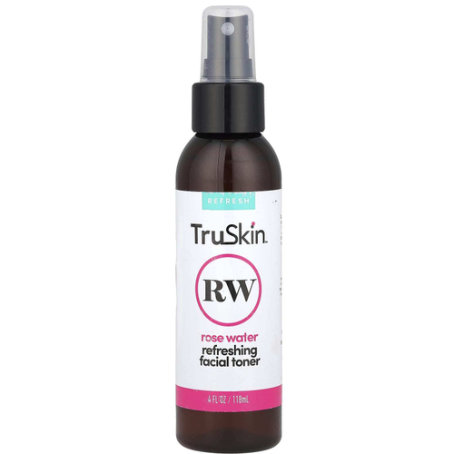TruSkin, Освежающий тоник для лица с розовой водой, 118 мл (4 жидк. унц.)