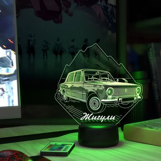 3D лампа Копейка