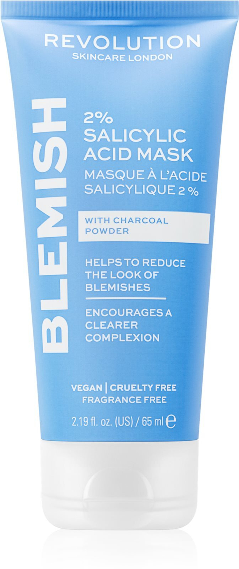 Revolution Skincare Blemish 2% Salicylic Acid - очищающая маска с 2% салициловой кислотой /   65  ml  / GTIN 5057566295277