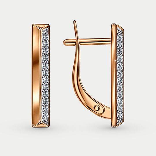 Серьги золотые