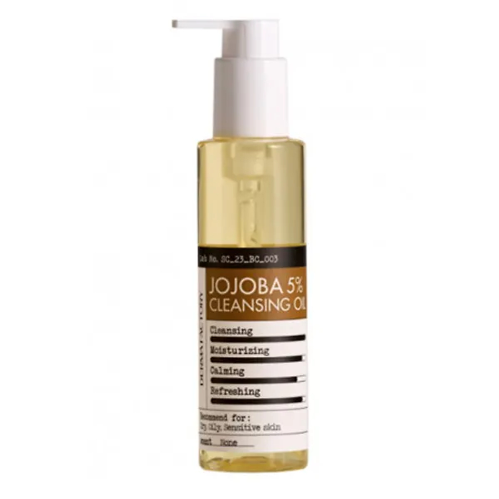 Гидрофильное очищающее масло жожоба 5% Derma Factory Jojoba 5% Cleansing Oil, 150мл