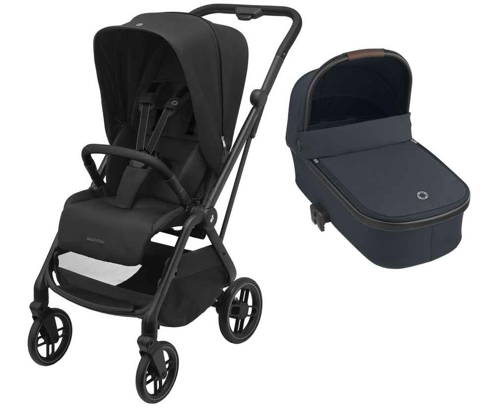 Детская коляска Maxi-Cosi Leona² Oria 2 в 1 1204390110 Twillic Black/1507750111 Essential Graphite