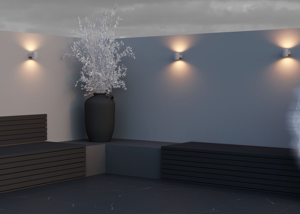 Уличный настенный светодиодный светильник Maytoni Orbit O490WL-L6W3K