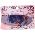 Заколка автомат «Women's style - Эмма», 9,5*2,5см, микс 6 цветов