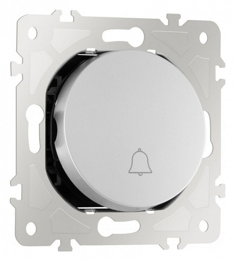 Кнопка звонка без рамки Arte Milano 202 202.36-1.silver