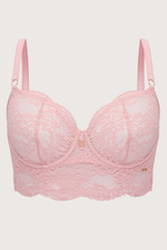 Бюстгальтер Powder Whisper M Longline Pink