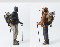 Рюкзак Nothomme Blue Forest Traveler Outdoor Multifunctional Hiking Backpack