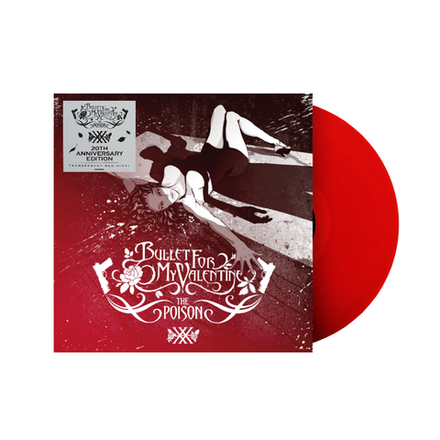 Bullet For My Valentine The Poison (20th Anniversary, Red Transparent)