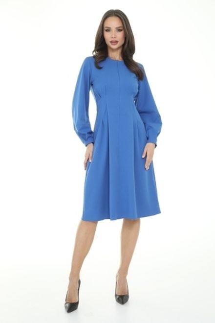 Платье Стильная осень (небесный) Diolche