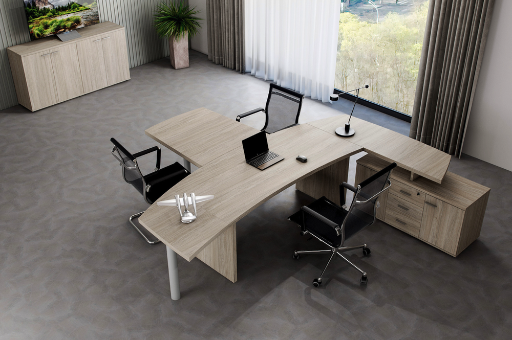 Шкаф высокий узкий со стеклом WING