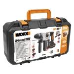 WORX WX380 перфоратор аккумуляторный (2 x 4 Ач, ЗУ)