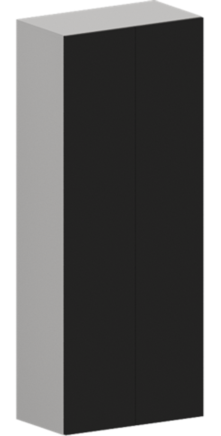 Кухня Модуль ШВП 609 Графит / Черный матовый