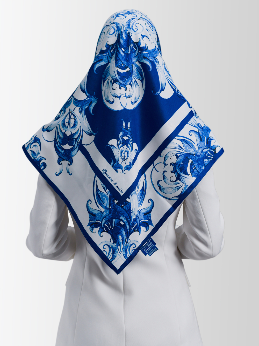 Платок «Гжель»