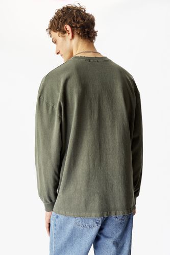 Зеленый лонгслив Orda