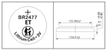 Элемент питания ET BR2477