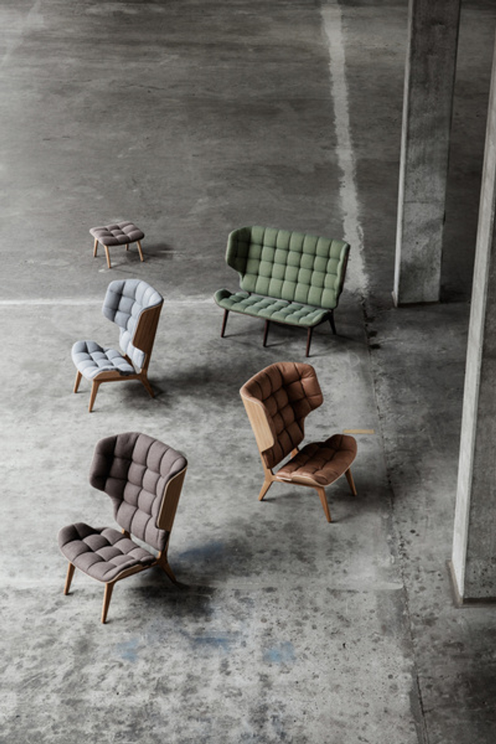 Кресло Mammoth, кожа