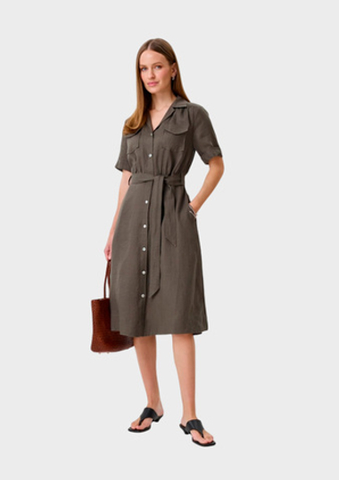 Платье с поясом BULMER