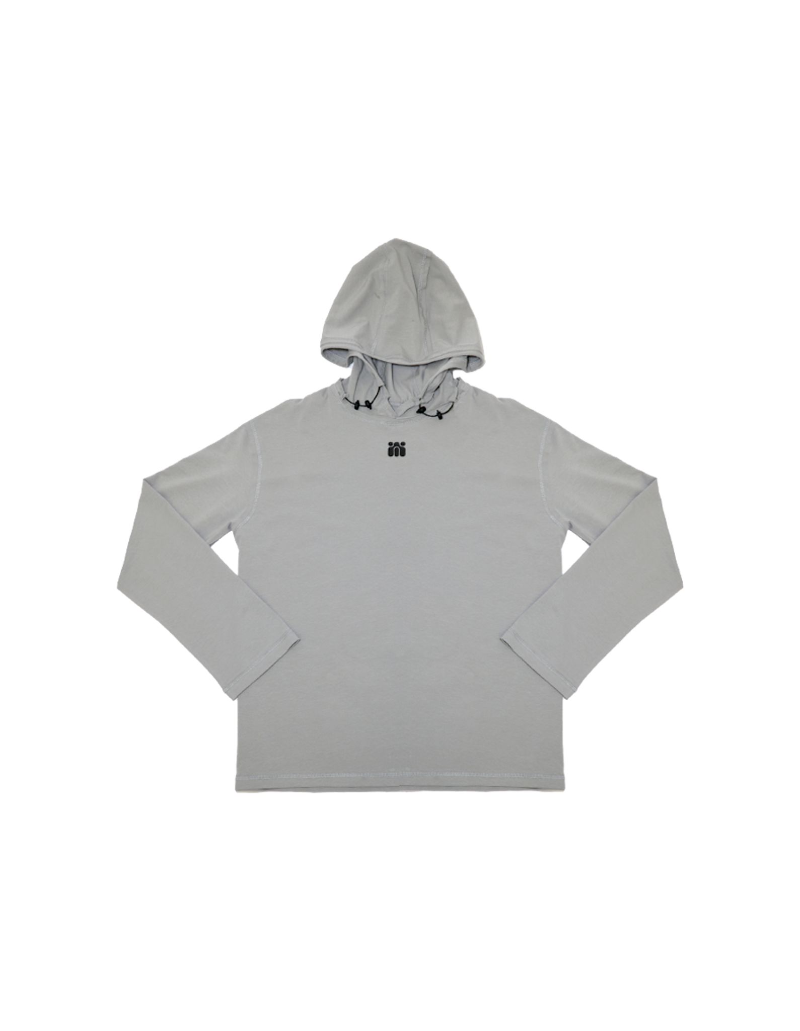 Grey Hooded Longsleeve | Аутло