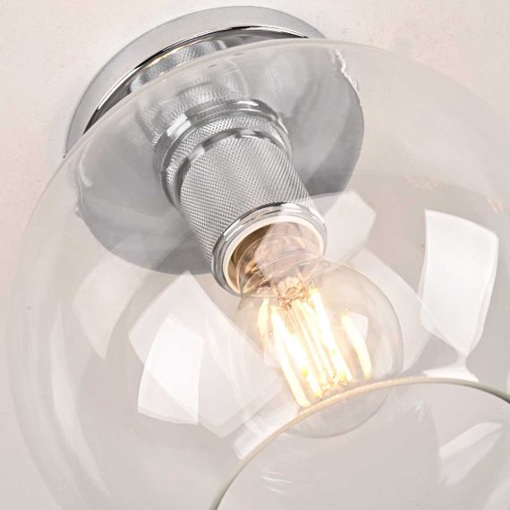 Потолочный светильник Imperium Loft RH Utilitaire Globe Shade Flushmount 123674-22