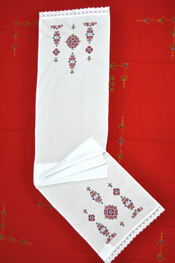 Полотенце с чувашской вышивкой