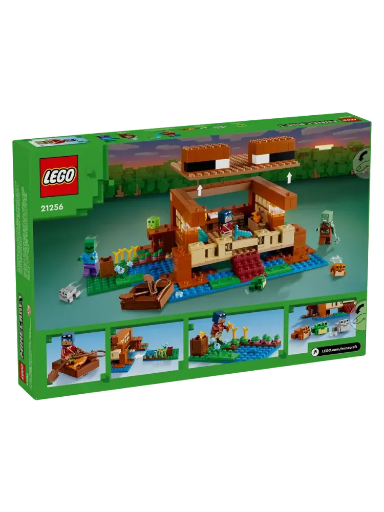 Конструктор Minecraft 21256 The Frog House Дом лягушки