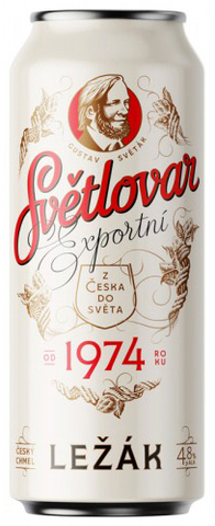 Пиво Светловар Лежак / Svetlovar Lezak 0.5 - банка