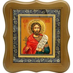 Назарий Римлянин Медиоланский Святой мученик. Икона на холсте.