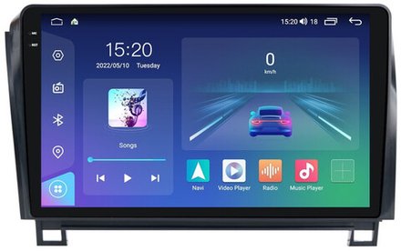 Магнитола для Toyota Tundra XK50 2007-2013,  Sequoia XK60 2007-2022 - Parafar PF440U2K на Android 13, QLED+2K, ТОП процессор, 8Гб+128Гб, CarPlay, 4G SIM-слот