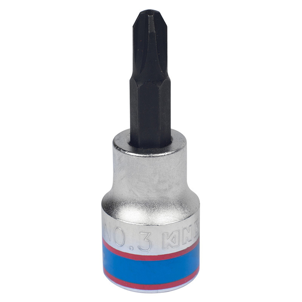 KING TONY (302103) Насадка (бита) торцевая 3/8", L = 50 мм, Phillips, PH3