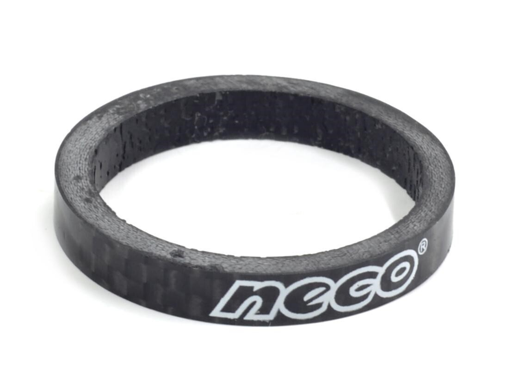 Кольцо регулировочное Neco 1 1/8&quot; карбоновое 5 мм, чёрное