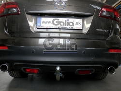 Фаркоп оцинкованный Galia M133A для Mazda CX-9 2006-2012, 2012-2017(паспорт и сертификат в комплекте)(без электрики)