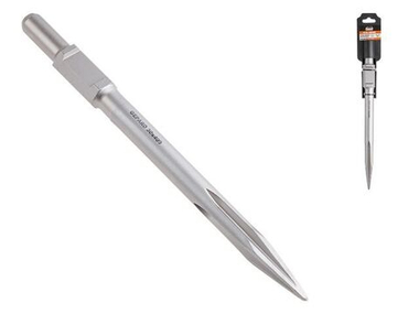 Пиковое зубило шестигр. 30мм 400мм GEPARD