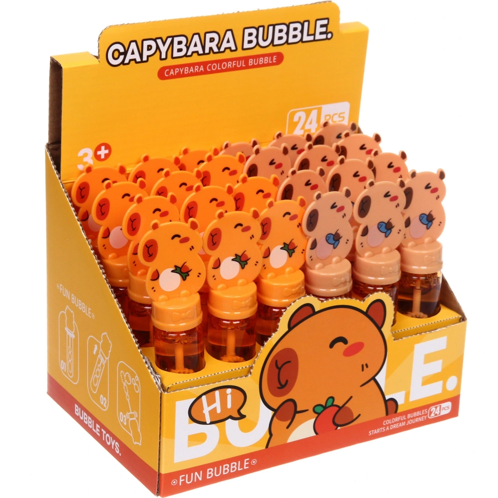 Мыльные пузыри «Капибара» 14 см, 40 мл