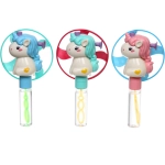 Мыльные пузыри «Чудесный единорог» 22 см, 80 мл, с вертушкой и подстветкой