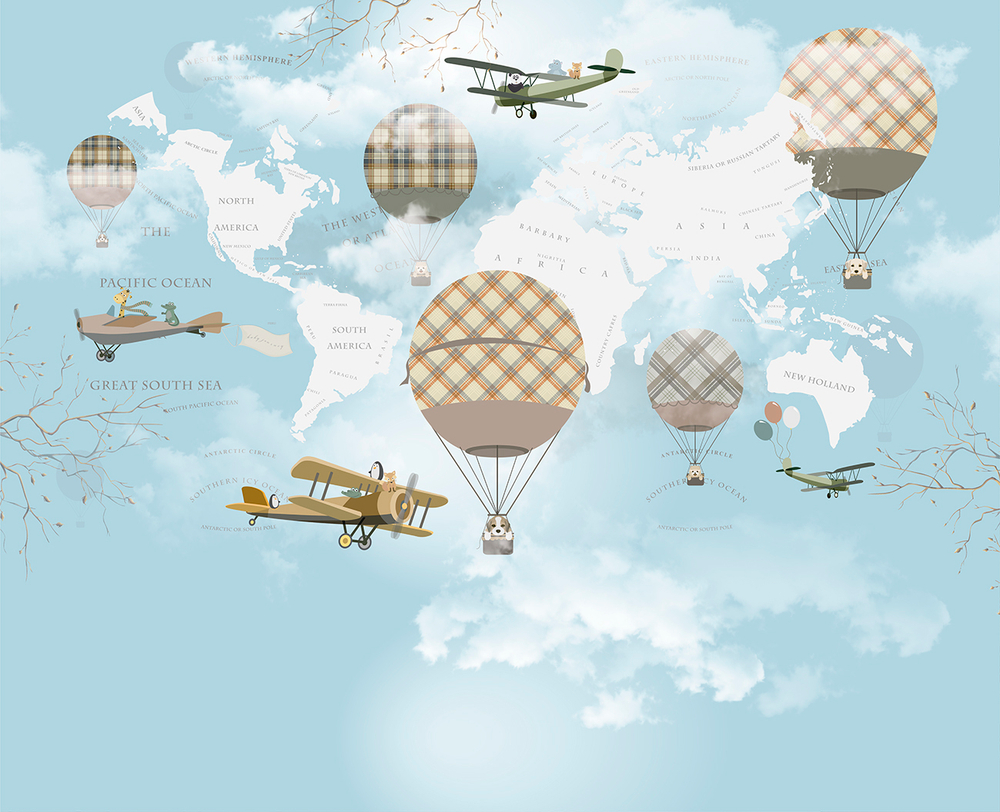 Дизайнерские обои Wall Street BonVoyage