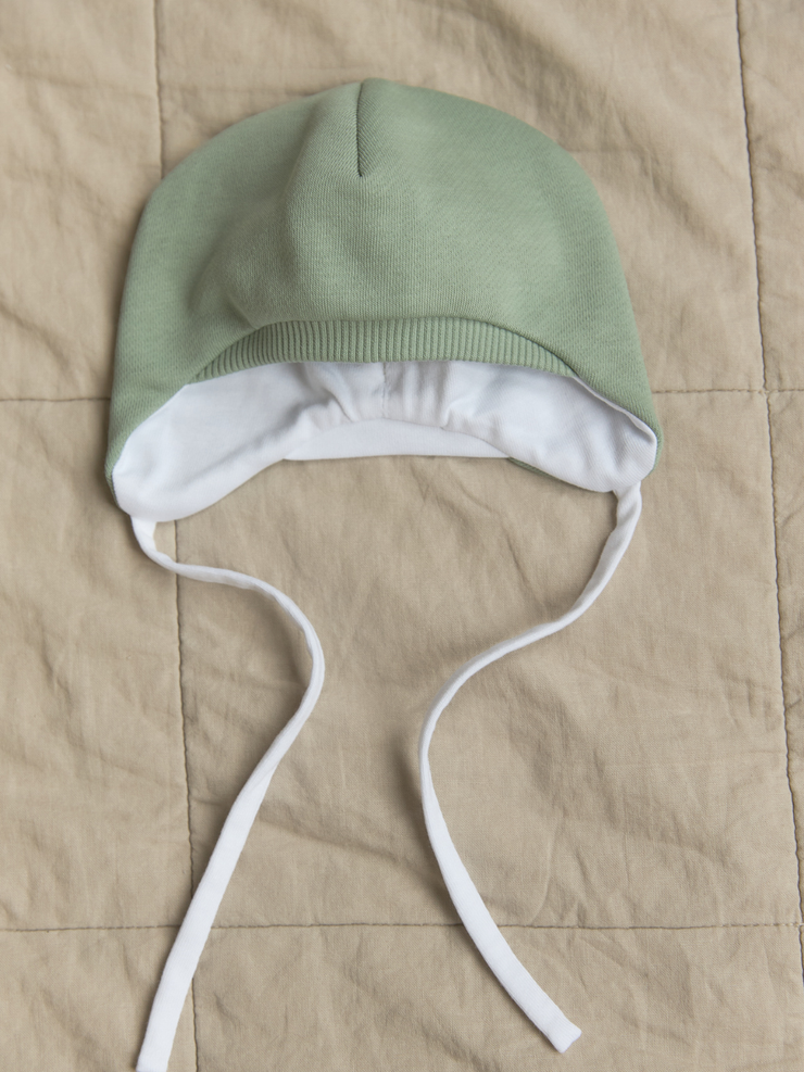 Шапочка трикотажная Шалфей