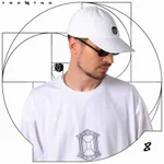 Кепка Тандем Тэндай Flower классическая белая