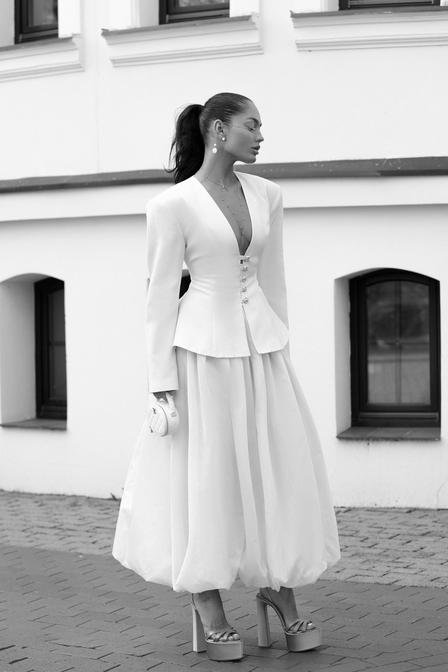 Жакет приталенный