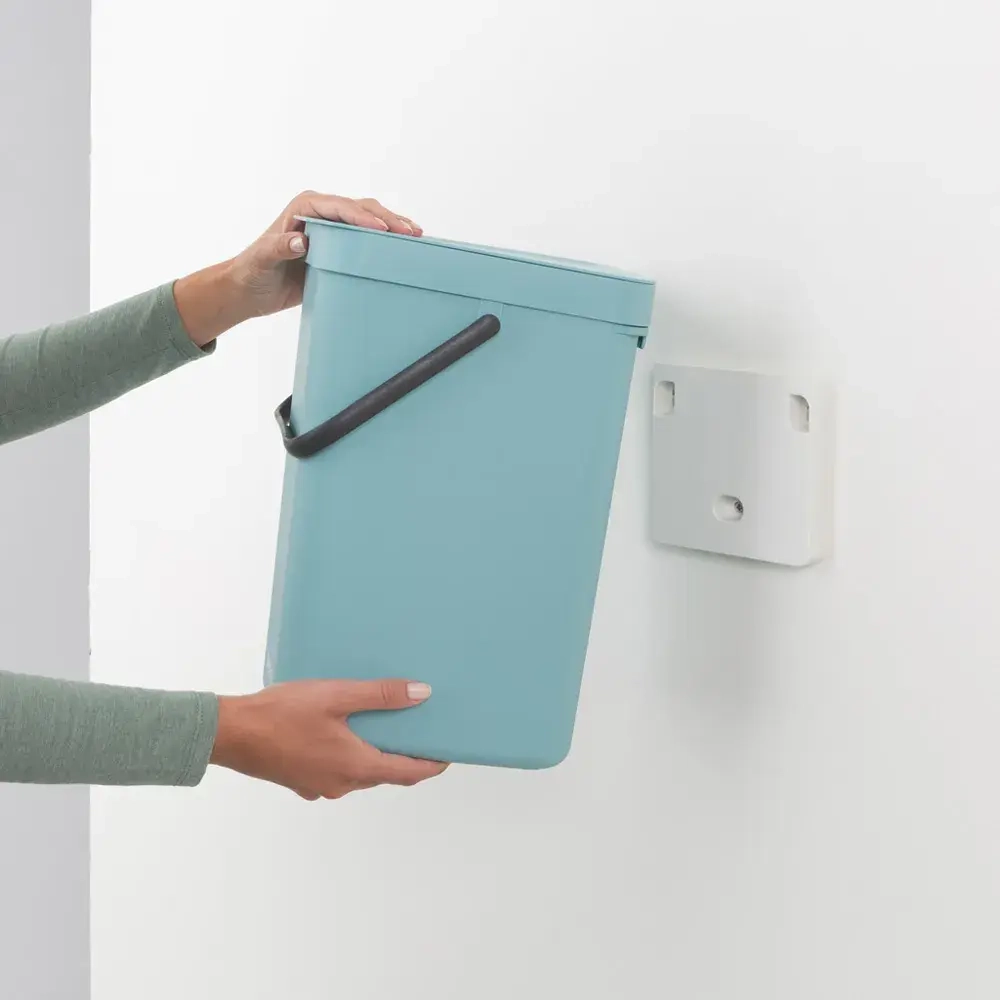 Brabantia Контейнер для мусора Sort & Go 12л мятный