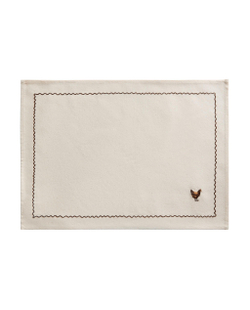 Zara Home сервировочная салфетка из хлопка, вышивка, 50 35 см · 7291/023