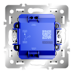 Механизм выключателя с самовозвратом одноклавишного 10А, S70
