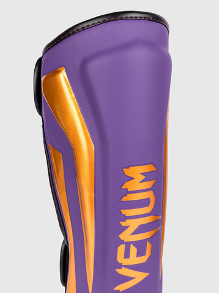 Щитки Venum Elite Violet/Black/Copper