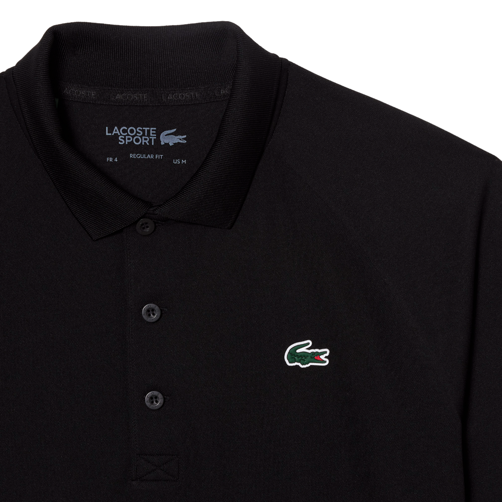 Теннисное поло Lacoste SPORT Breathable Run-Resistant Interlock