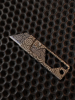 Нож для сменных трапециевидных лезвий. Спирали