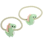 Резинки для волос детские 2 шт «Baby boom - Зверьки», микс 4-5 цветов, d-3,2см