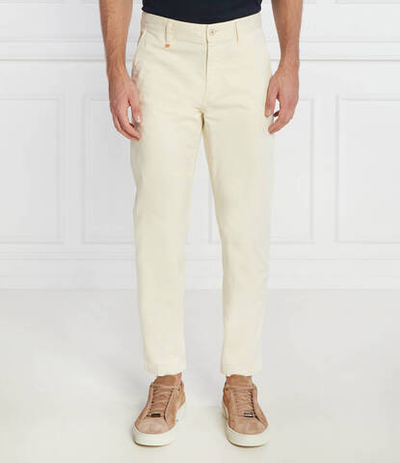 Чиносы SCHINO TABER BOSS ORANGE - кремовый(50470797)