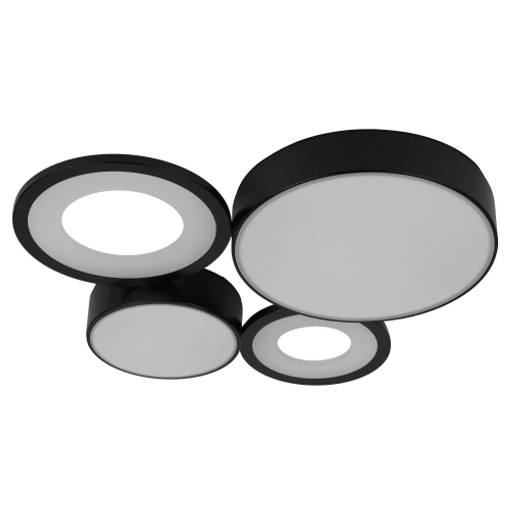 Светильник потолочный светодиодный Rivoli Aliona 6161-701 LED 87 Вт 3000 - 6000 К с пультом