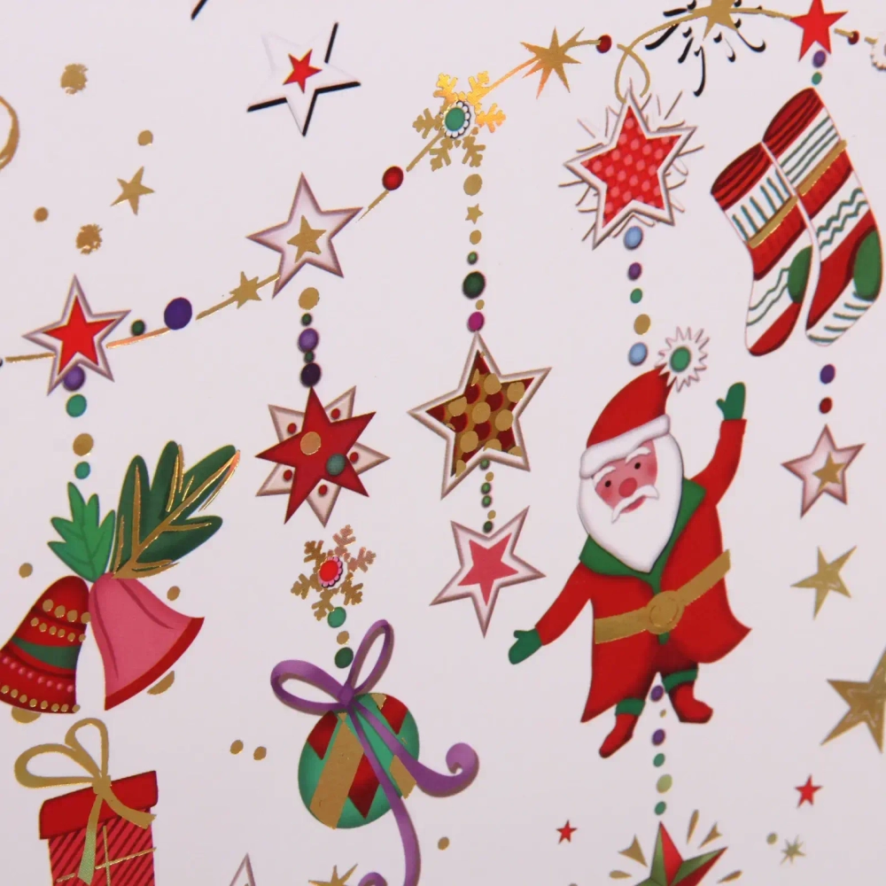 Пакет подарочный «Зимнее веселье» 24,5*19,5*9.9 см, микс