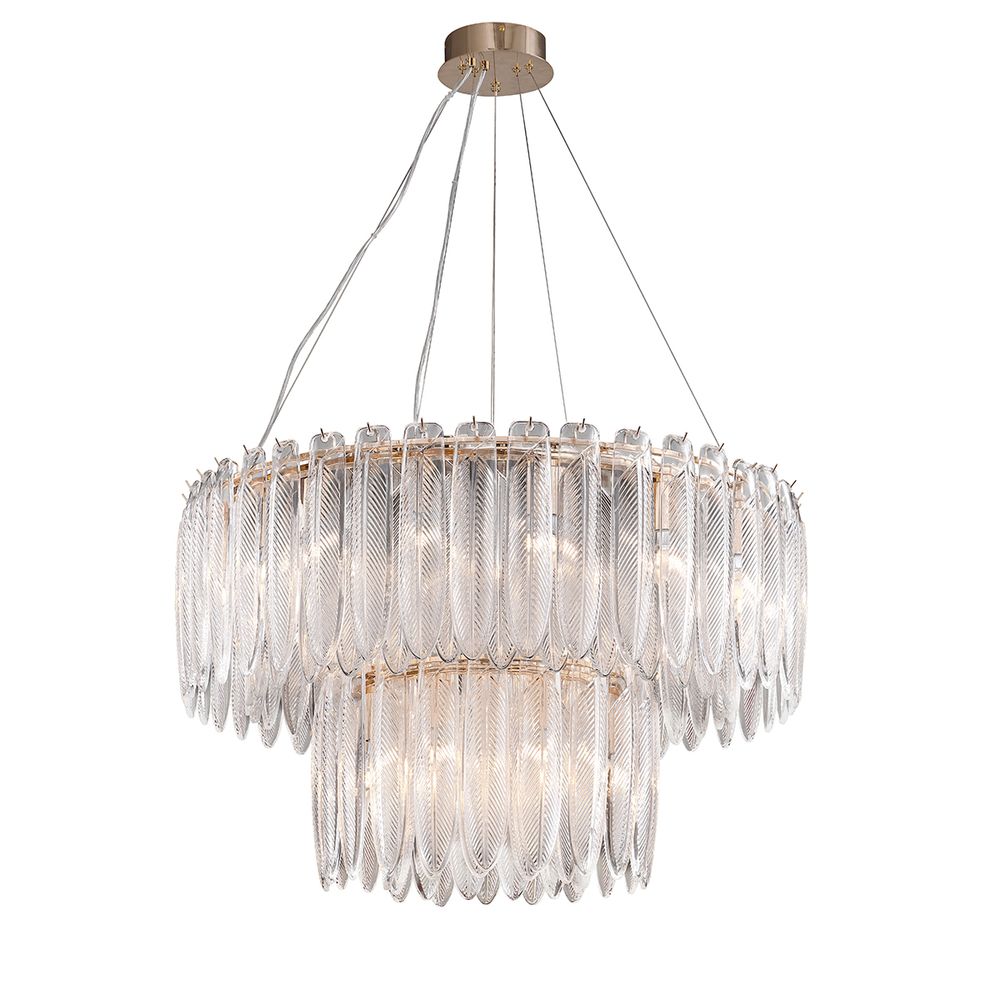 Люстра MD22027002-D85+D45 gold